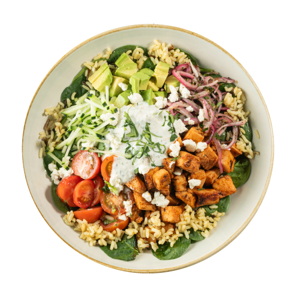MEDITERRANEAN CHICKEN BOWL