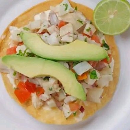 Tostada de Ceviche