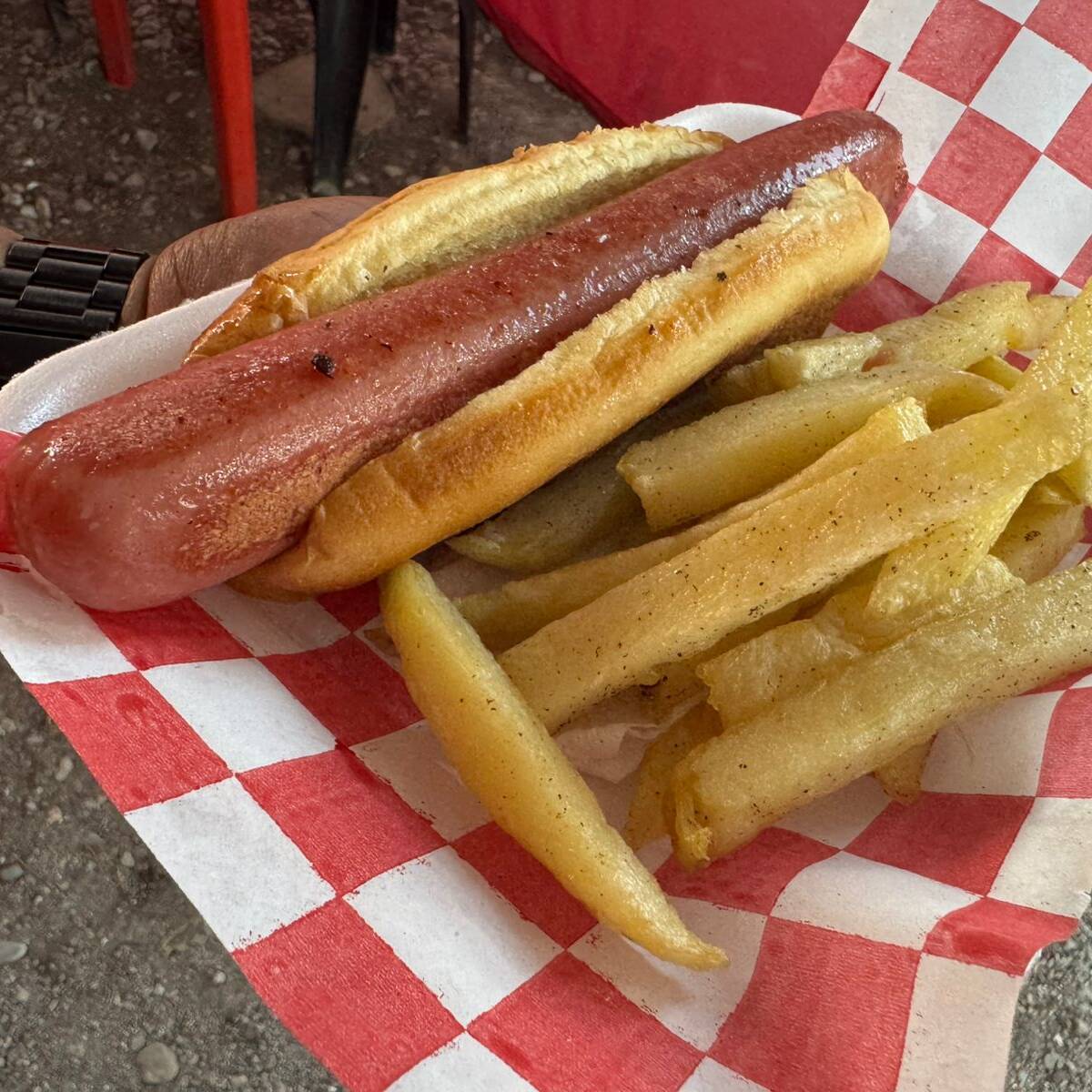 Hot Dog Extra-Jumbo con Papas