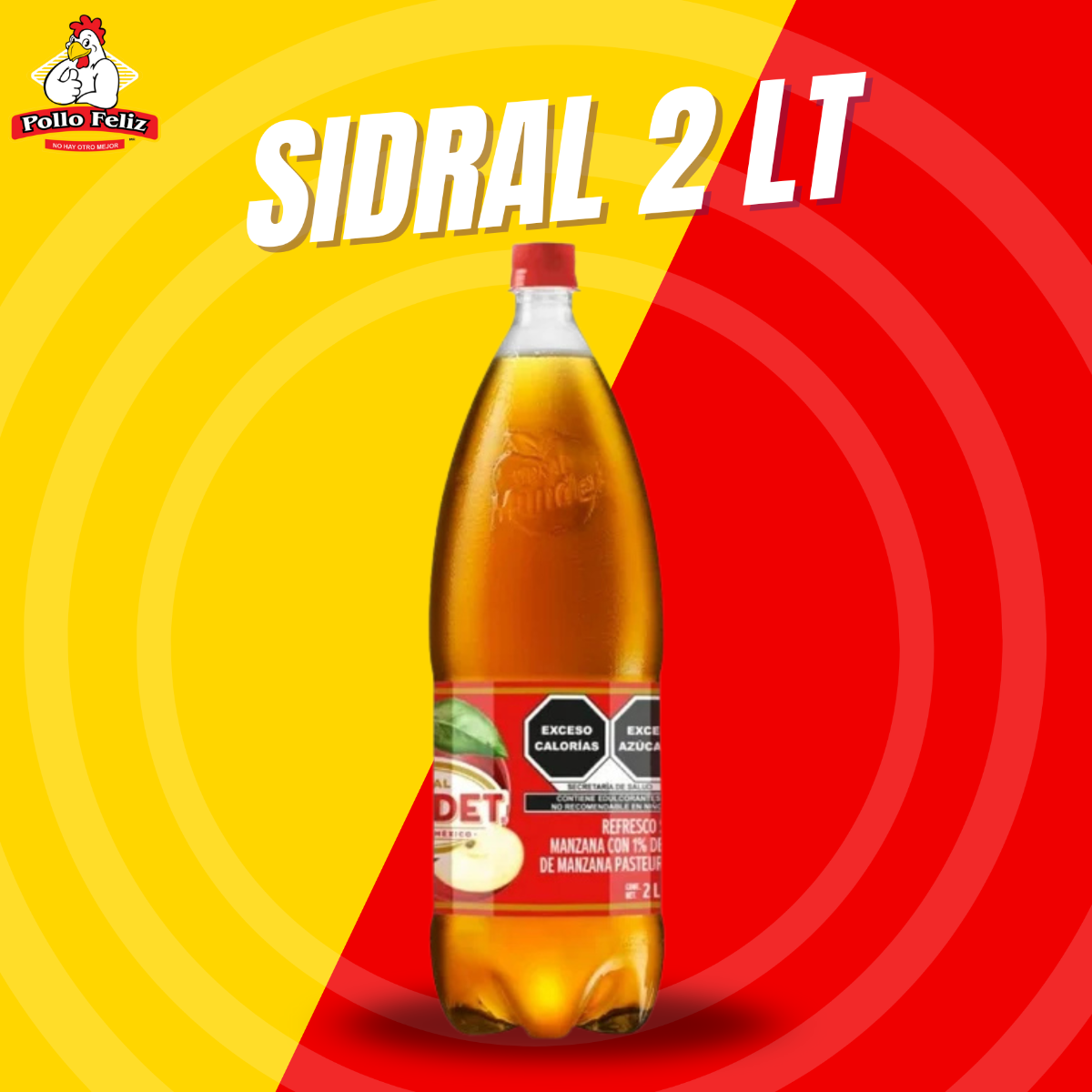 Sidral Mundet 2 lts