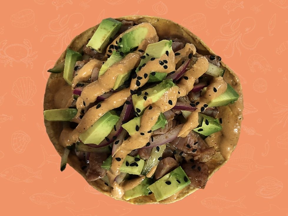 Tostada de Atún (La Favorita de la Casa)