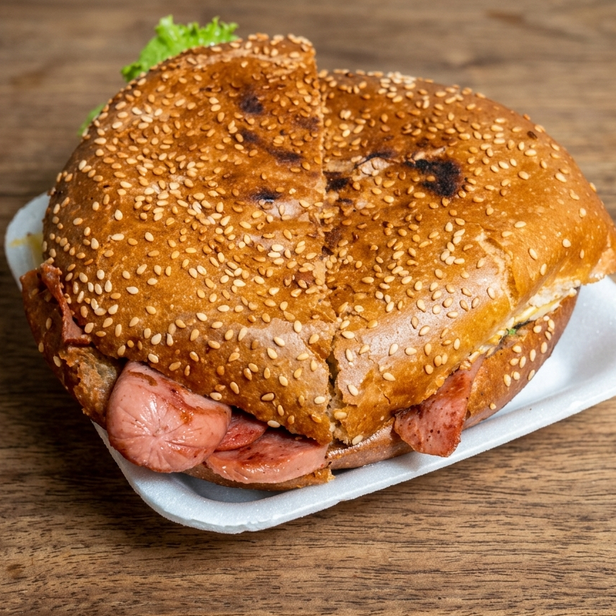 Torta de Salchicha Asada