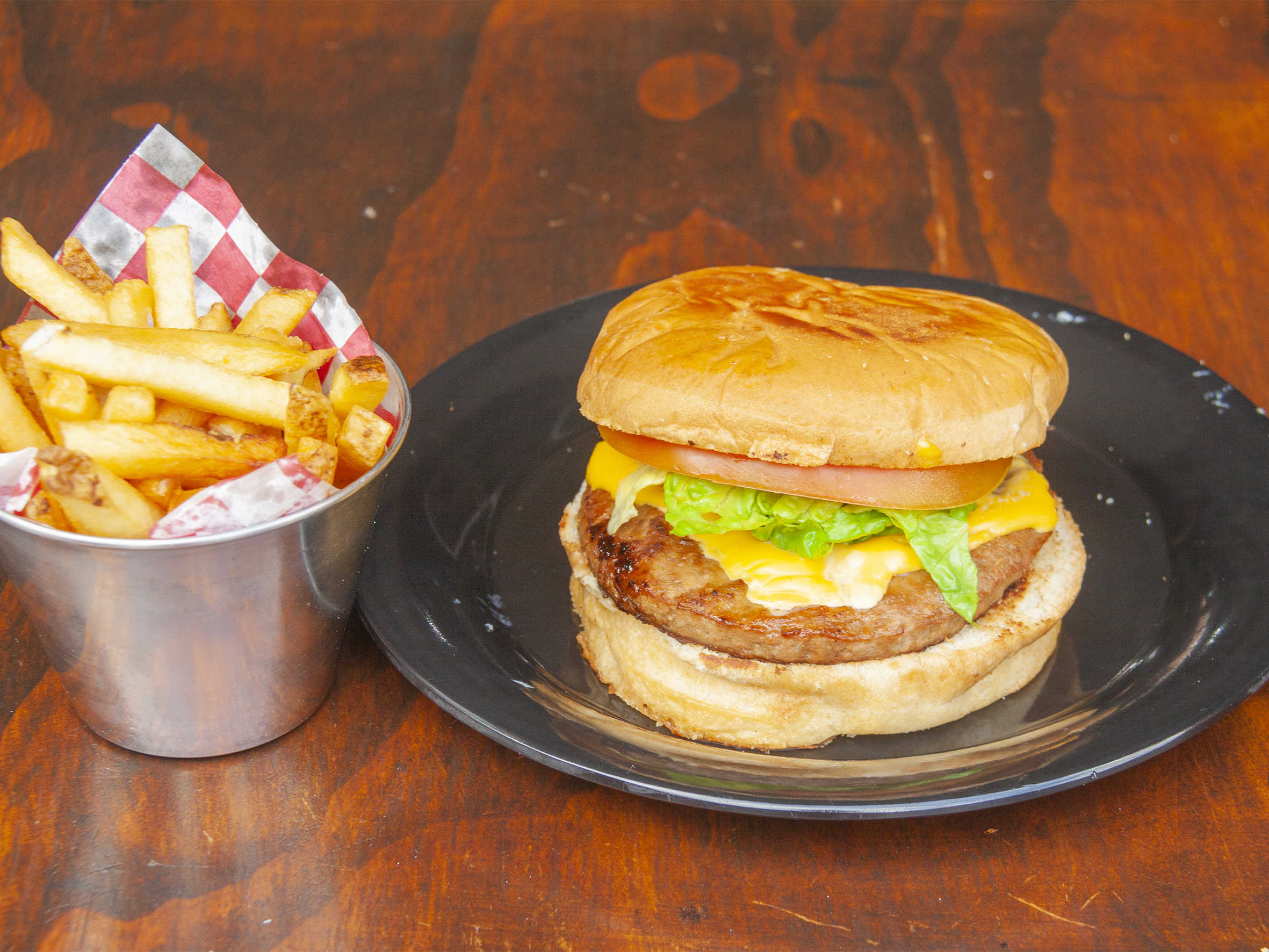 Hamburguesa sencilla