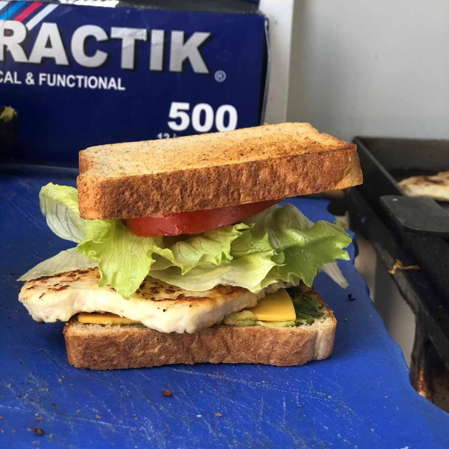 sandwich a la plancha