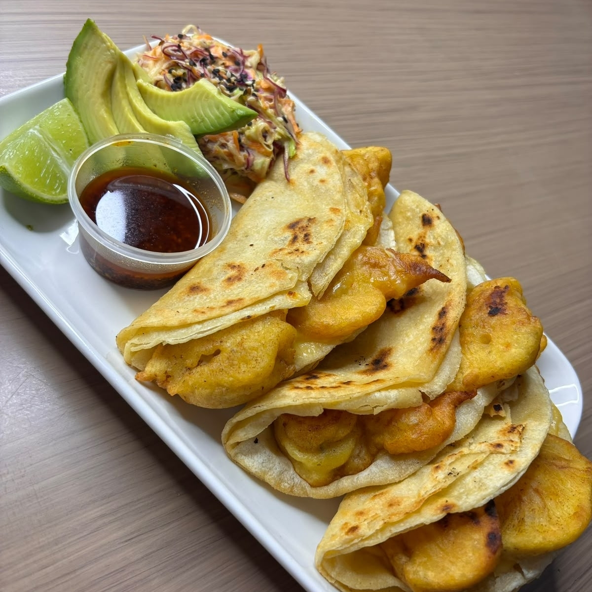 Tacos de Camarón Capeado