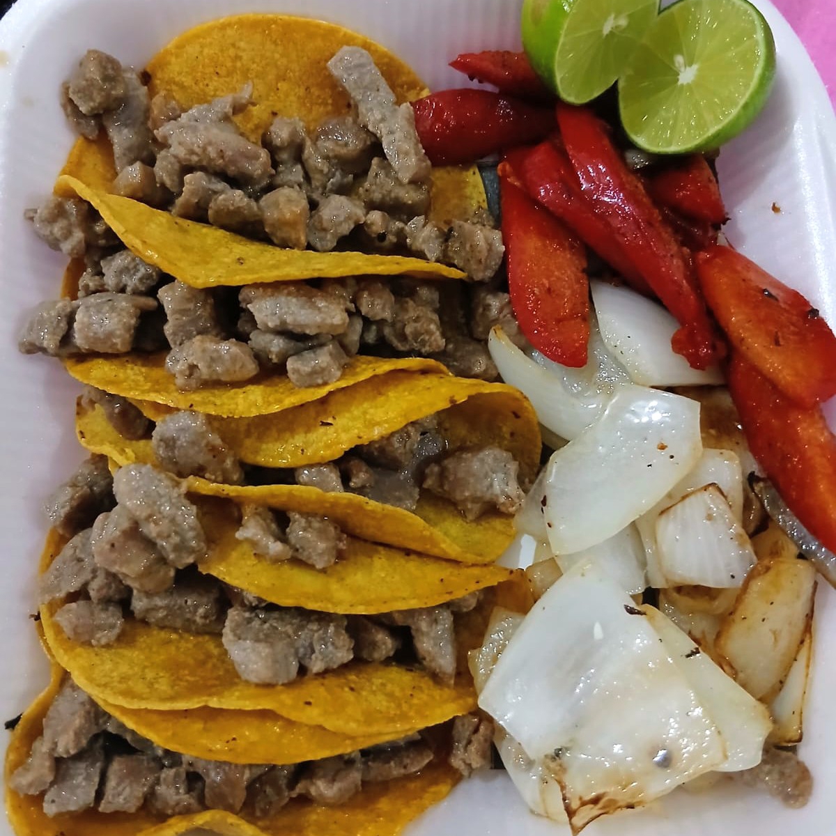 ORDEN TACOS BISTEC