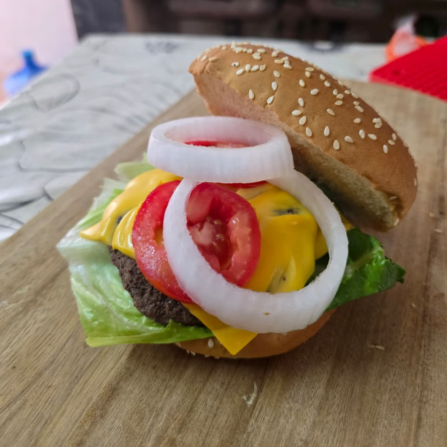 Hamburguesa Costco Res