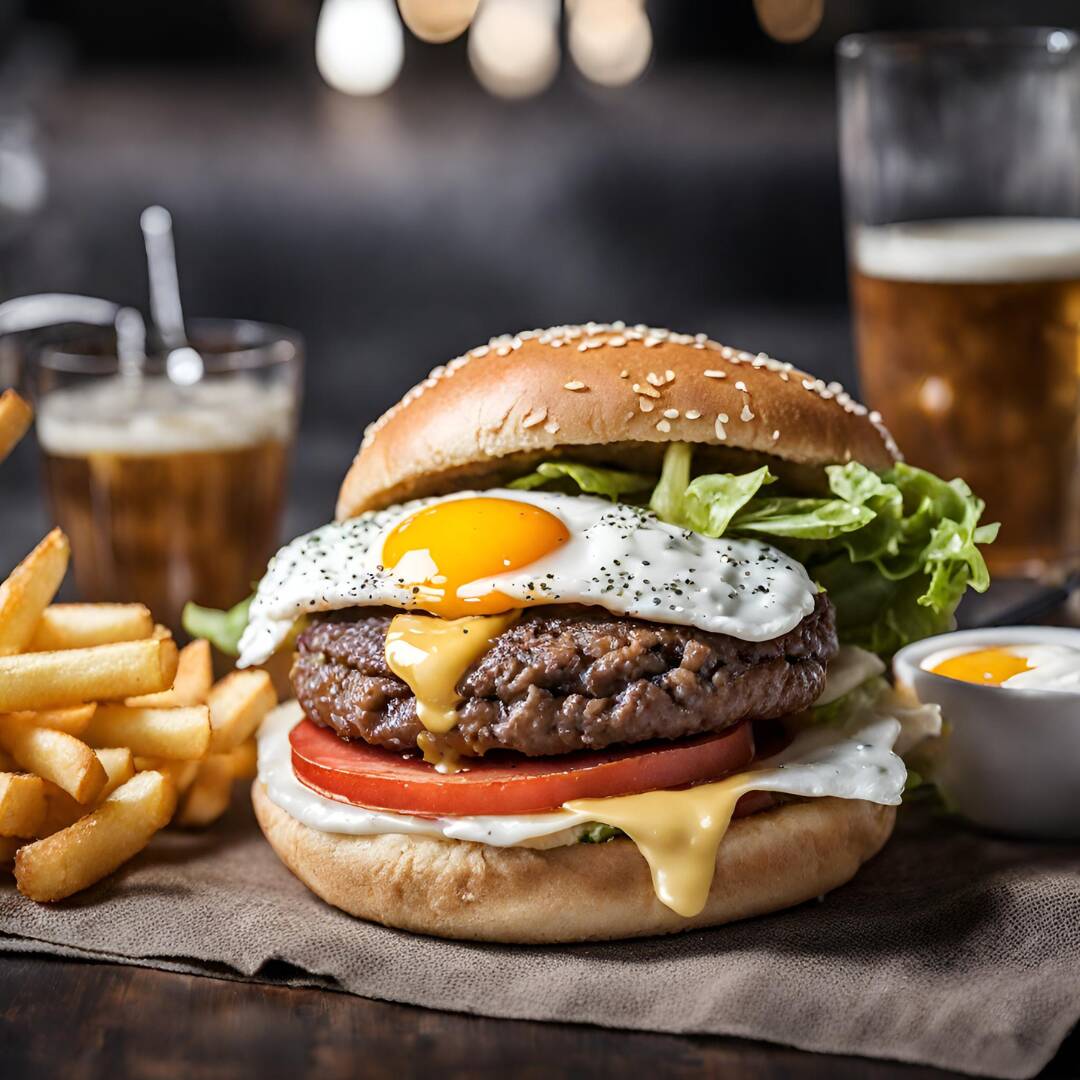 Hamburguesa Royal Casera