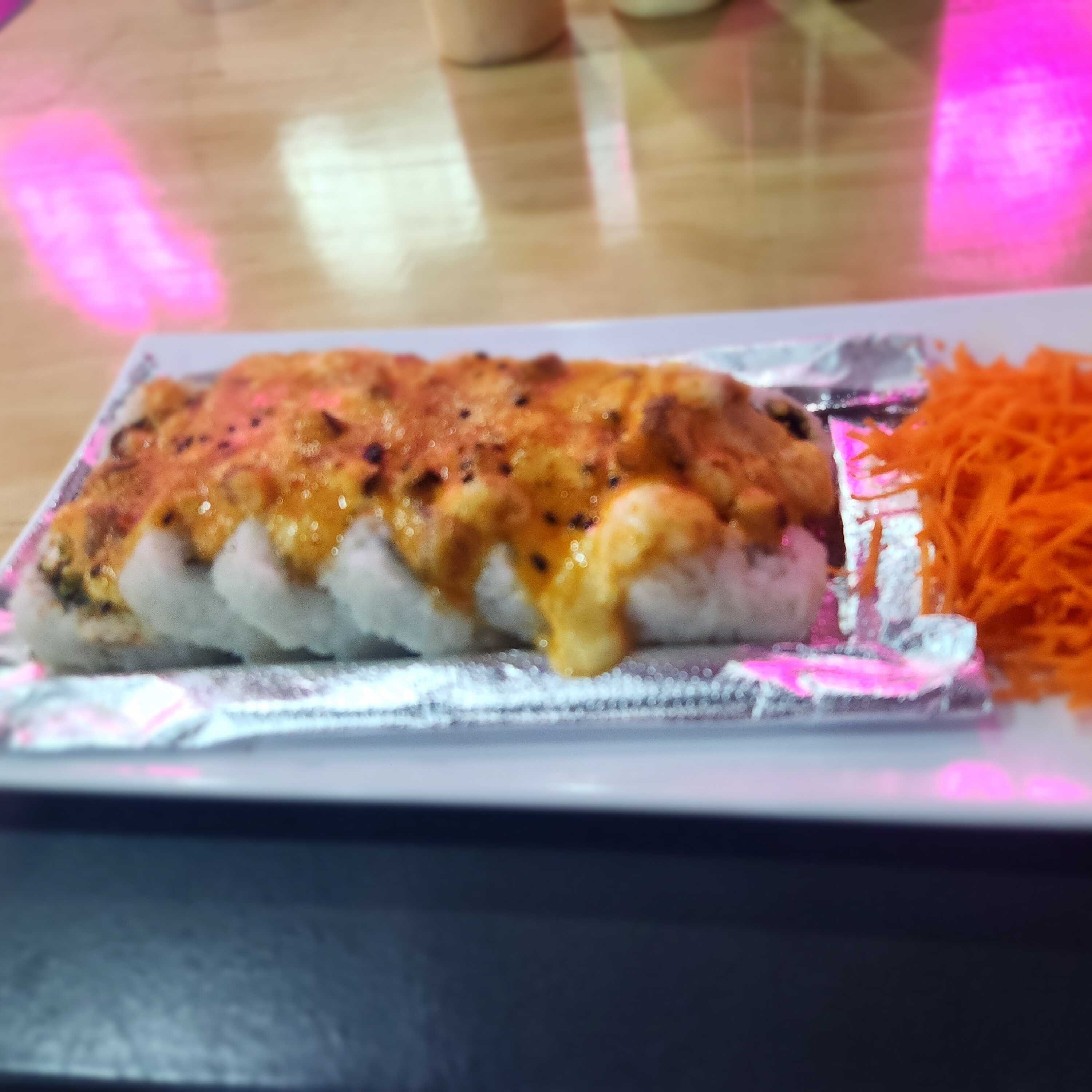 Sushi Camarón con Pulpo