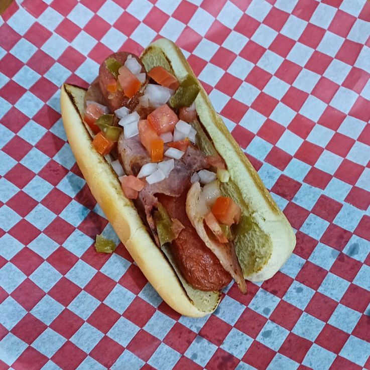 Hod Dog con Tocino