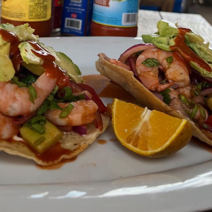 Tostadas Camarón