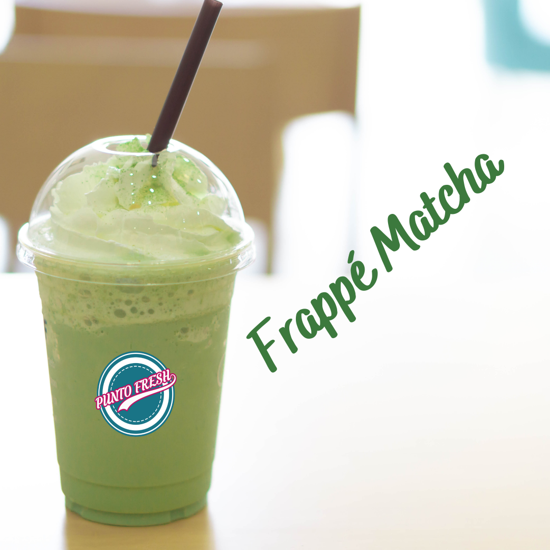 Frappe Matcha con Tapioca.