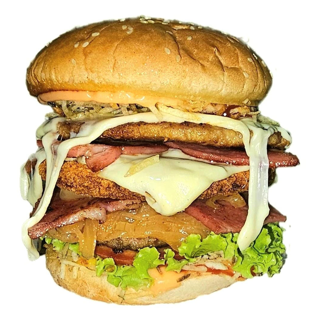 Hamburguesa Triple Mixta