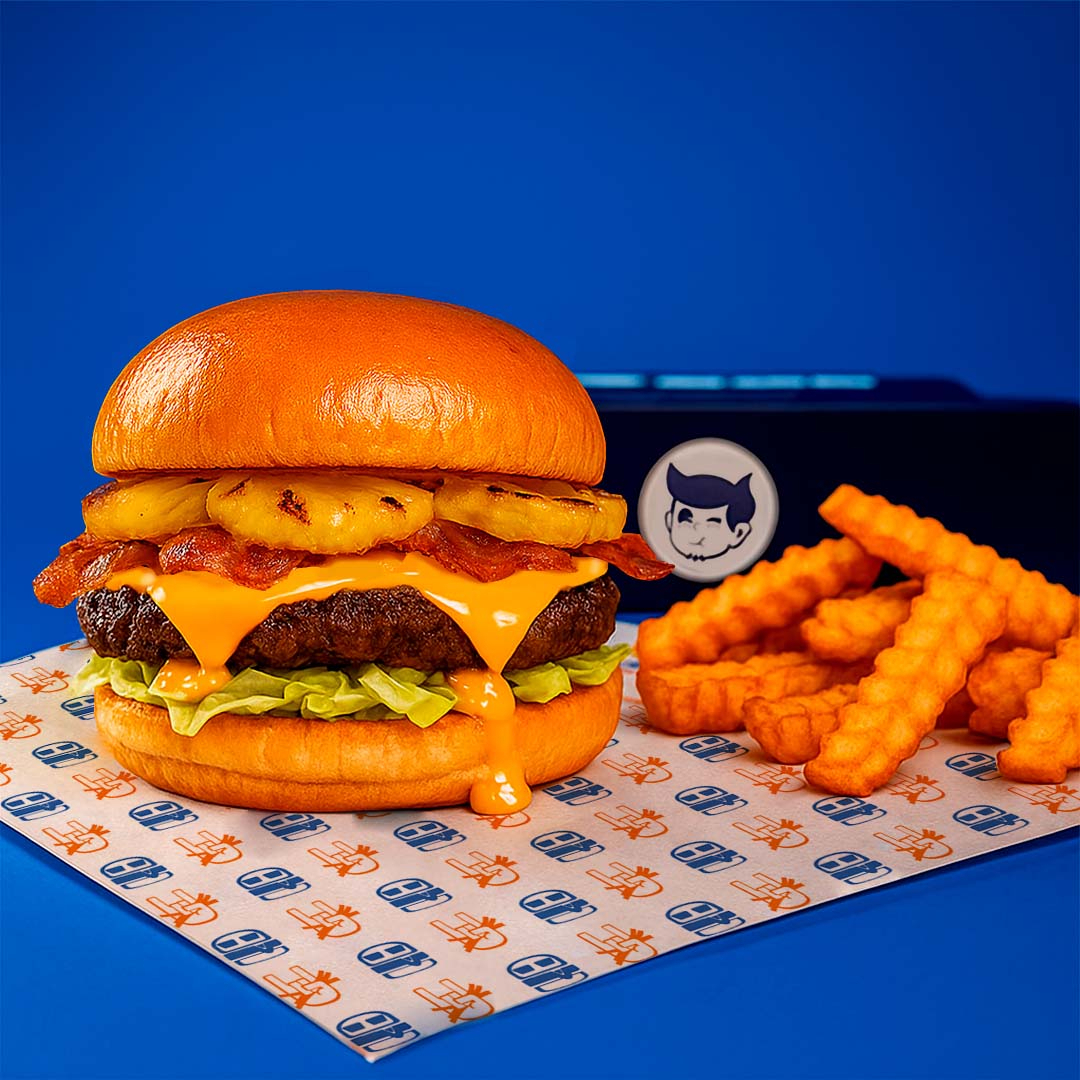 Hamburguesa Hawaiana
