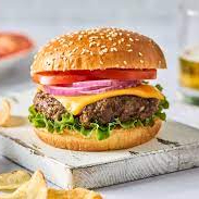 Clasica Burger + papas