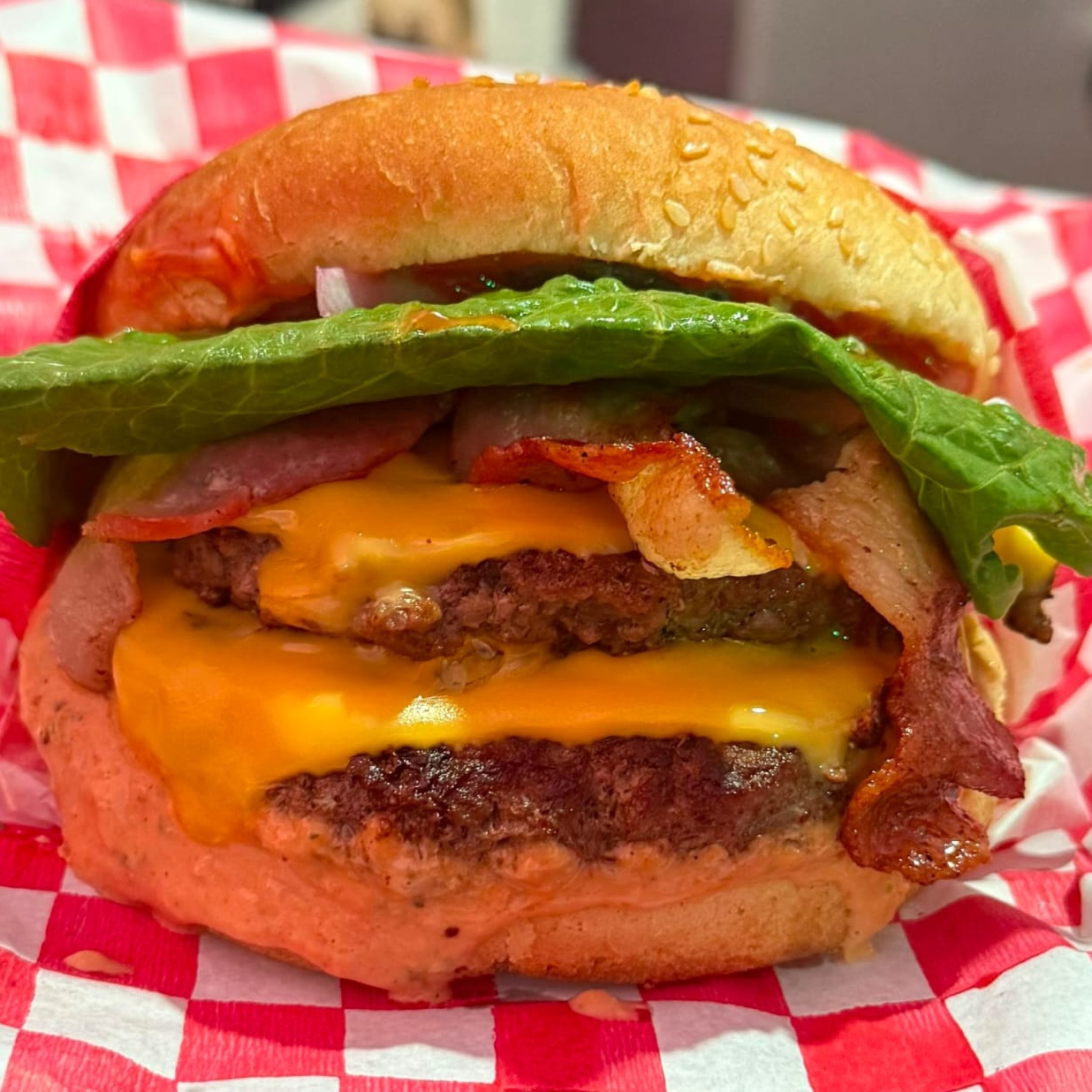 Hamburguesa Doble con Queso