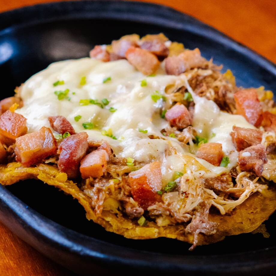 Tostadas Platano Mixtas