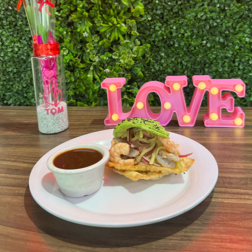 Tostada de Aguachile