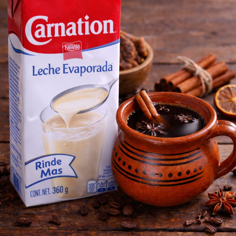 Café de olla + Leche Carnation
