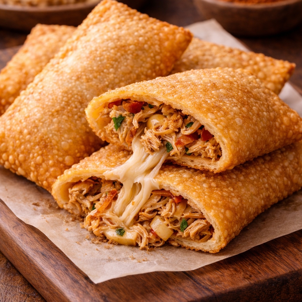 Frango desfiado bem temperado