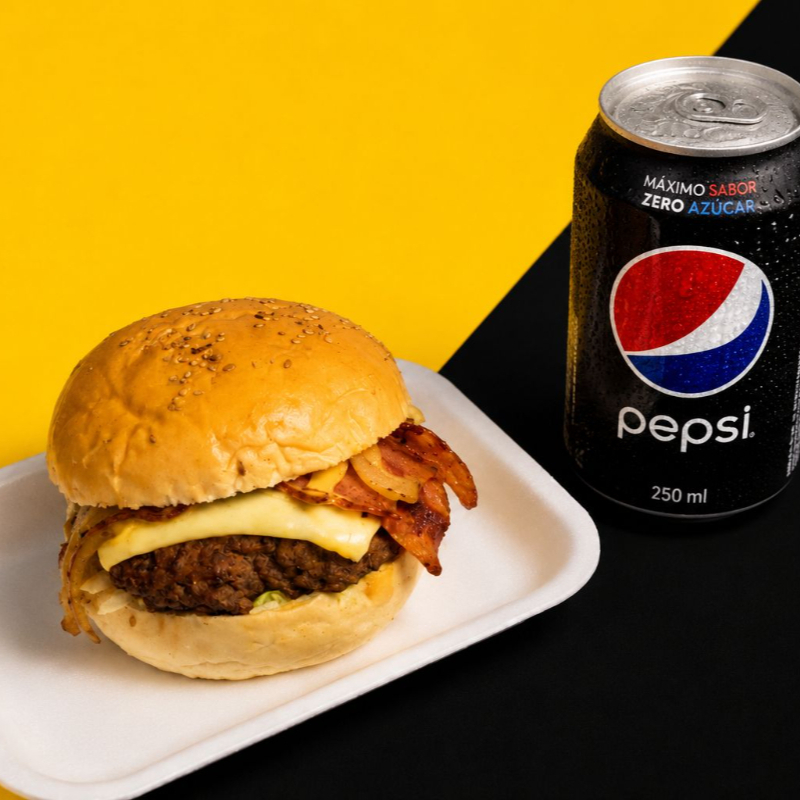 Burger Mini & Gaseosa 250 Ml