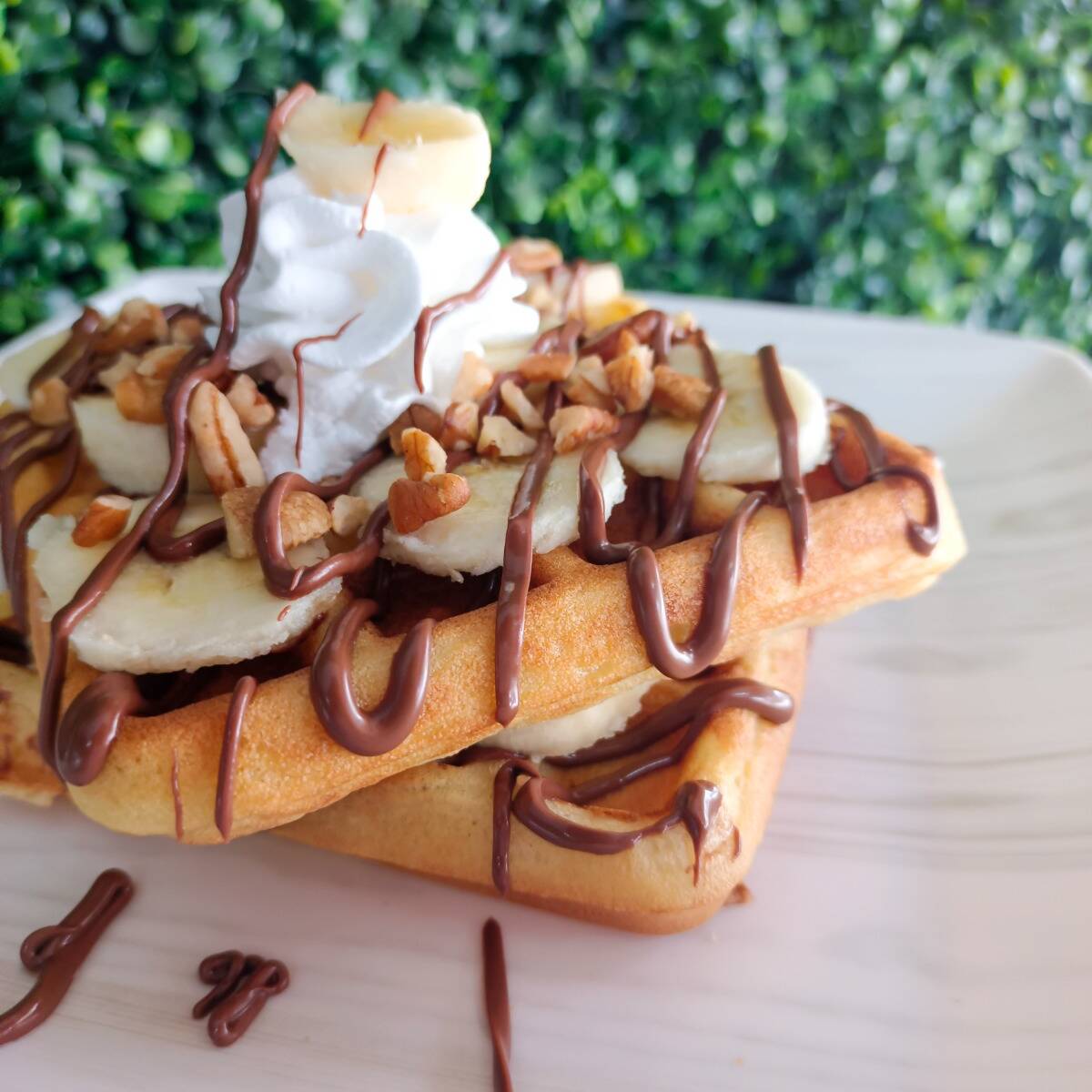 Waffles Plátano 2 Piezas