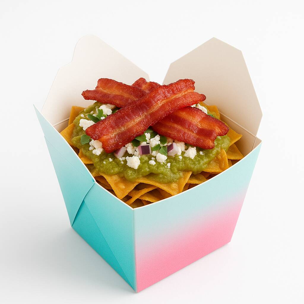 Chilaquiles con Tocino.