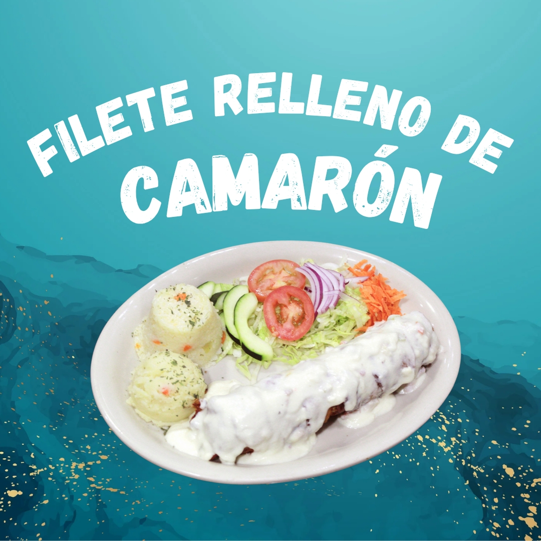 Filete Relleno de Camarón