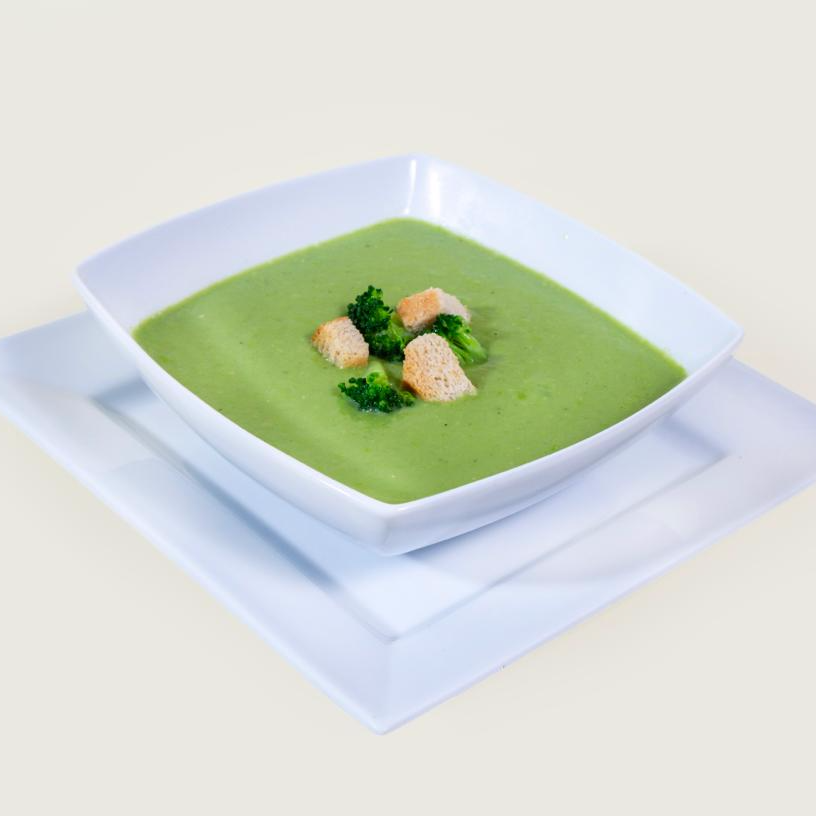 Crema mediana brocoli