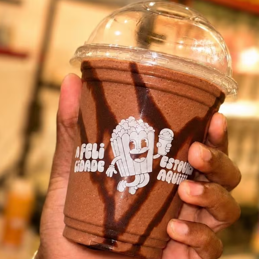Milk Shake de Chocolate 300ml 25 reais Famoso Milk Shake de chocolate para alegrar seu Dia!