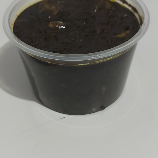 Porção de 500g serve 2 pessoas sem acompanhamento (Arroz).