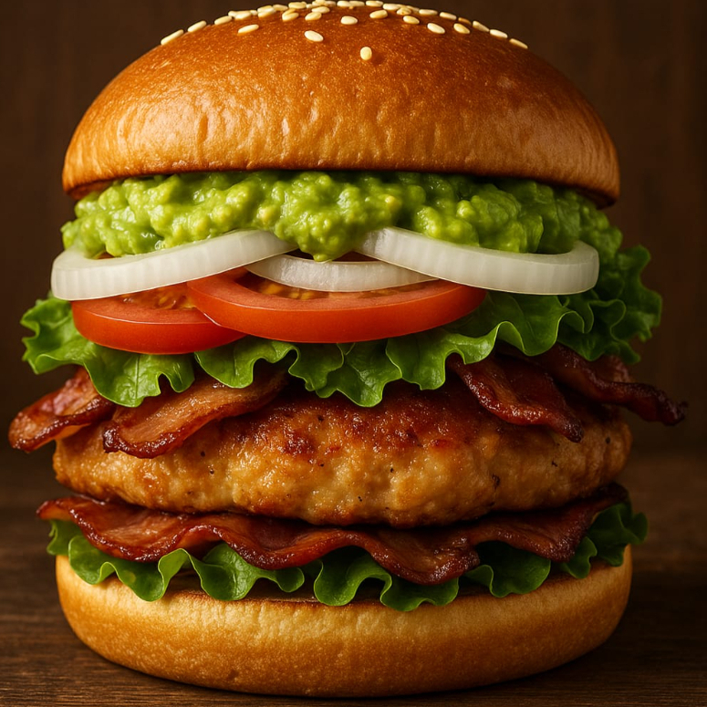 Avocado Chiken Burger