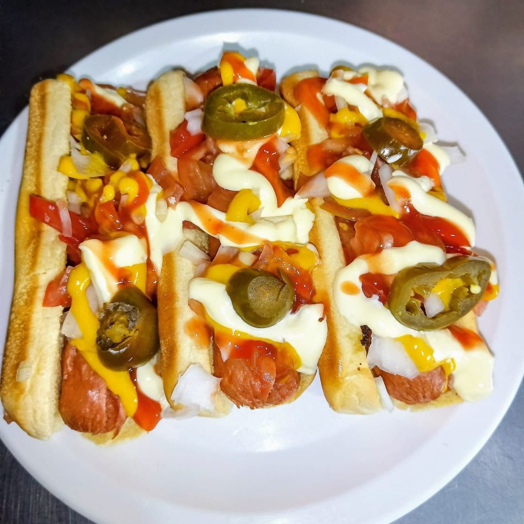 Hotdogs (orden de Tres Piezas)