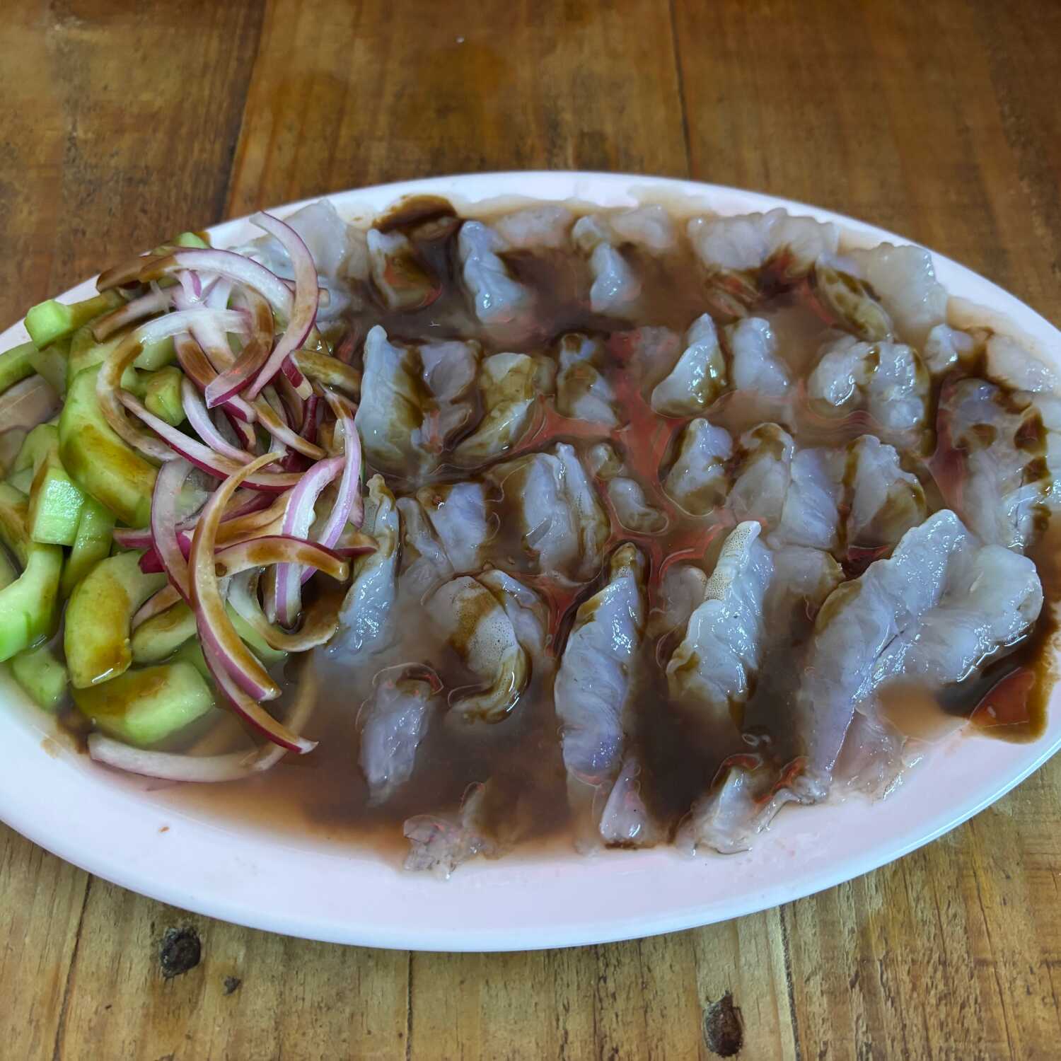 Aguachile de Camarón Crudo