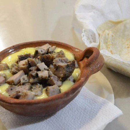 Queso Fundido de Arrachera