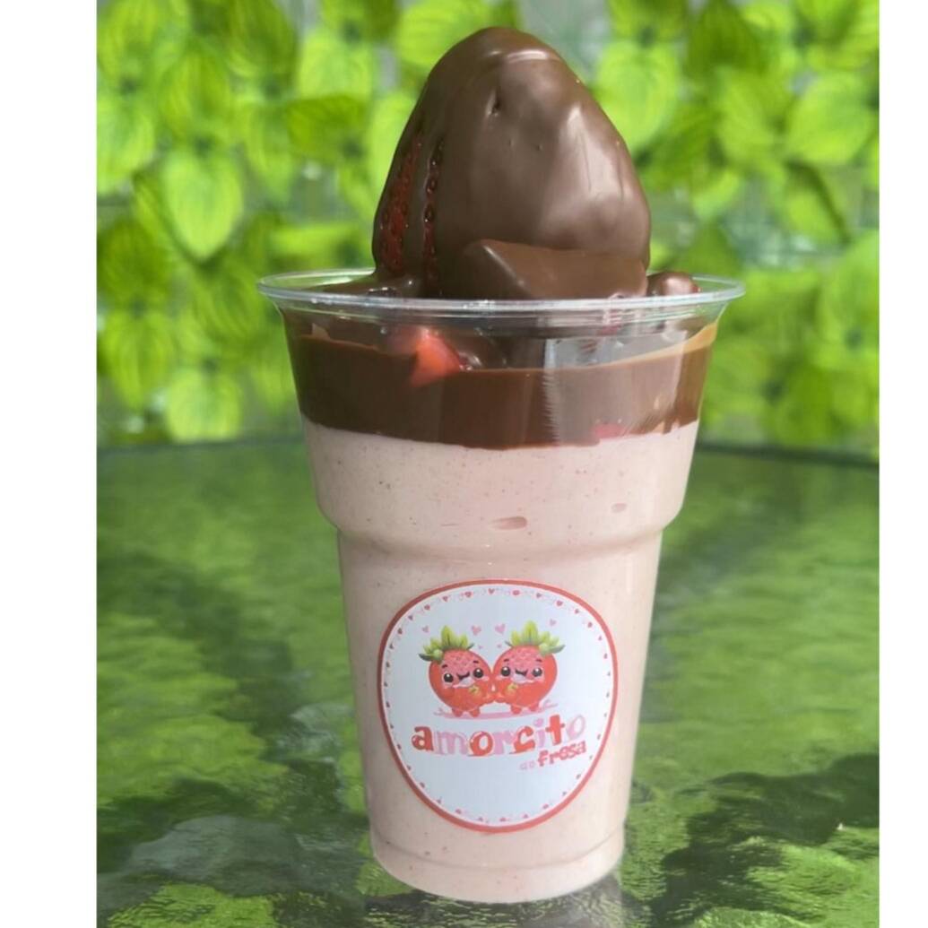 Mousse de Fresa. Vaso Chico