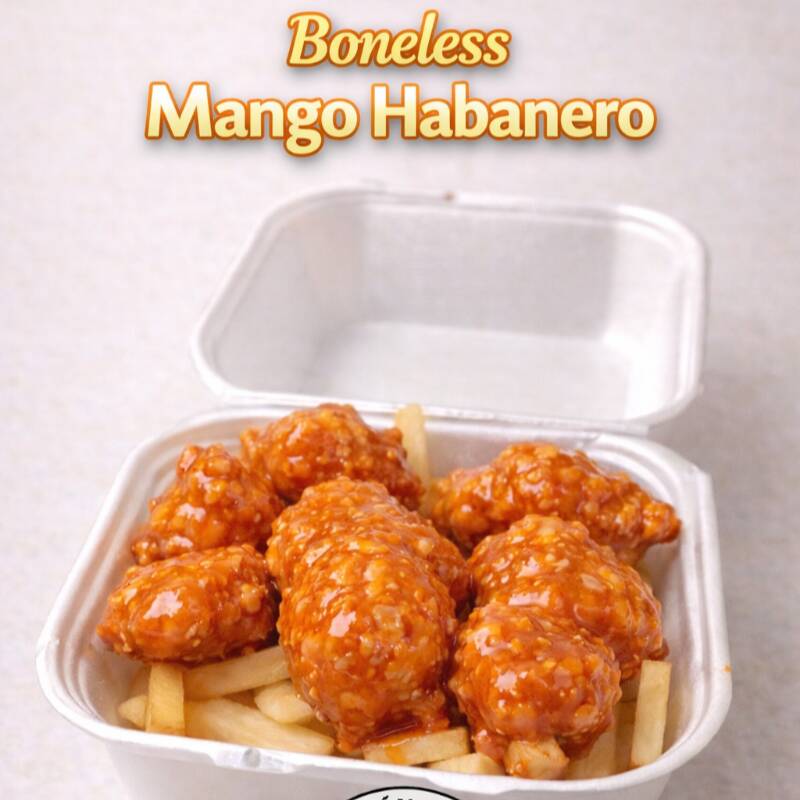 Papaboneless Mango-Habanero 6-8 Pzs