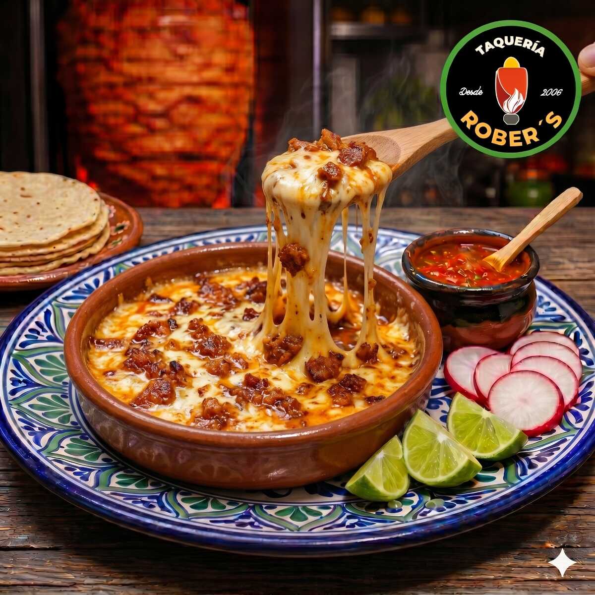 Queso Fundido Chorizo