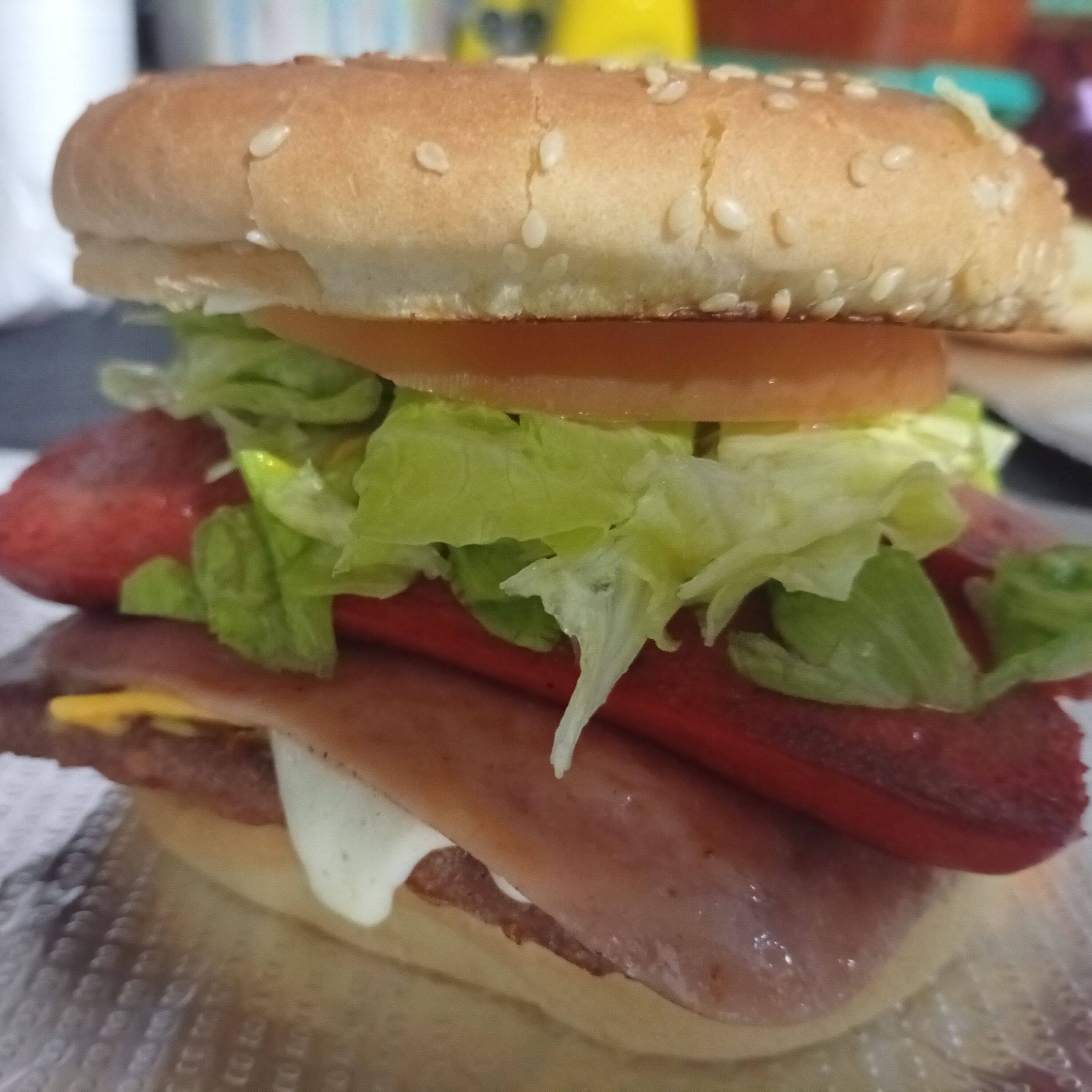 Hamburguesa sencilla