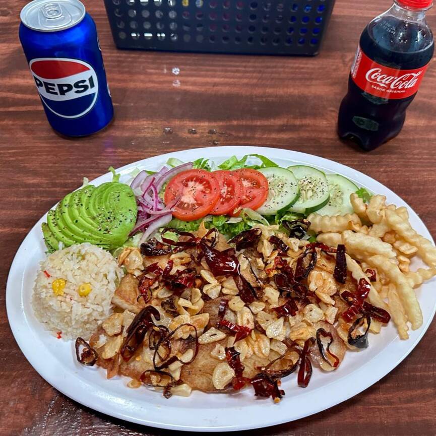 Filete de Pescado al Ajillo