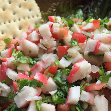 Combo-Tostadas de Surimi