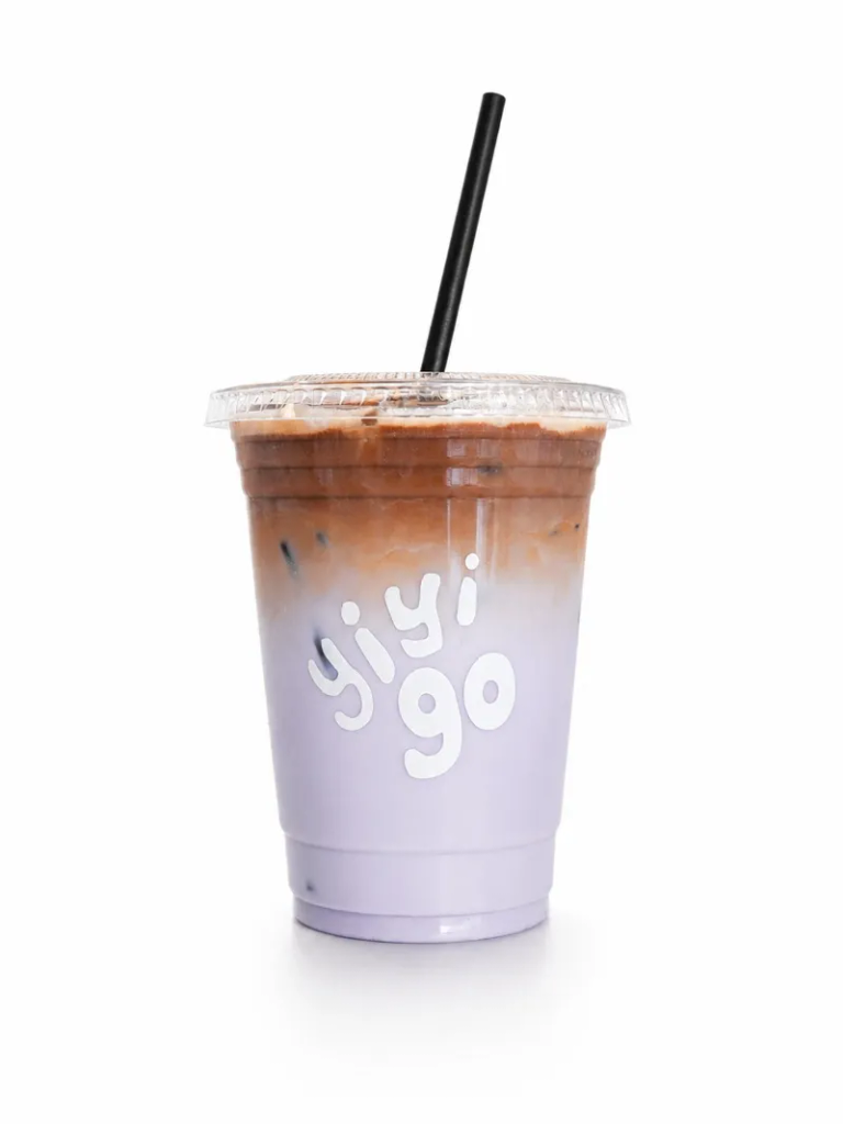 ICED TARO LATTE