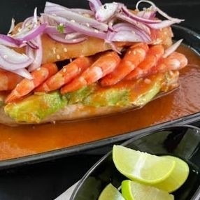 LONCHE DE CAMARON BAÑADO