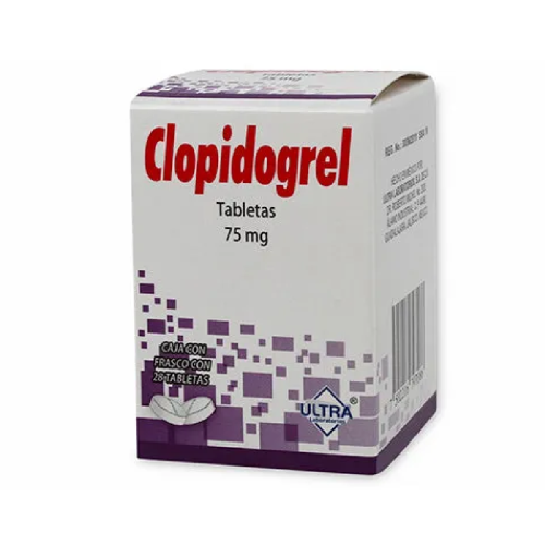 Clopidogrel 75 Mg Caja con 28 Tabletas UltraLabora