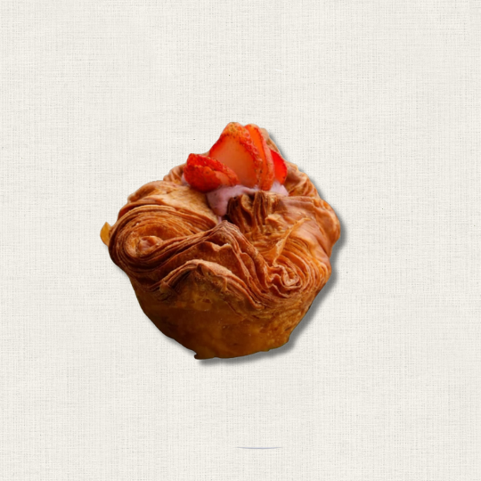 Cruffin de Frutos Rojos