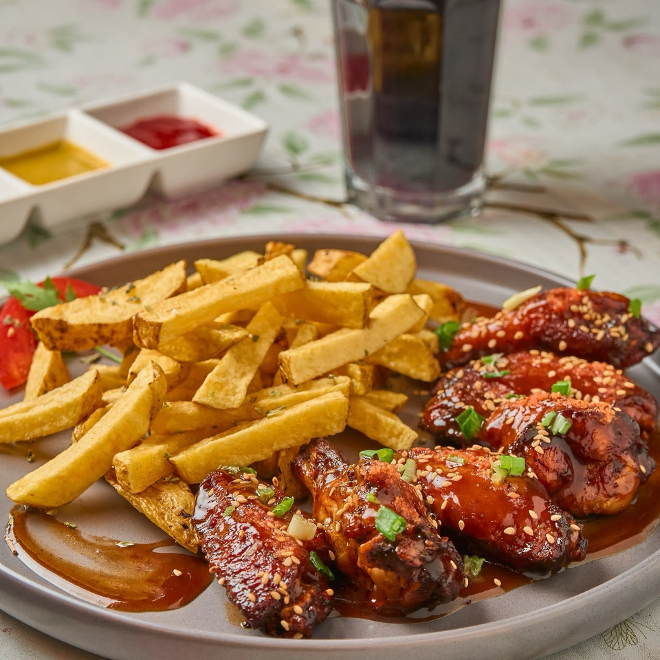 Alitas BBQ Picante 6 uds