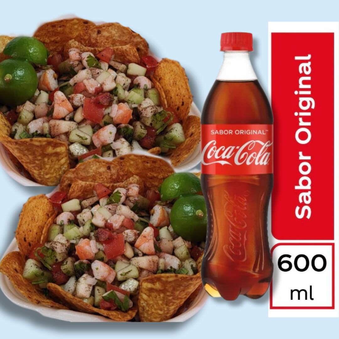 2 Tosticeviches + Coca Cola 600ml GRATIS