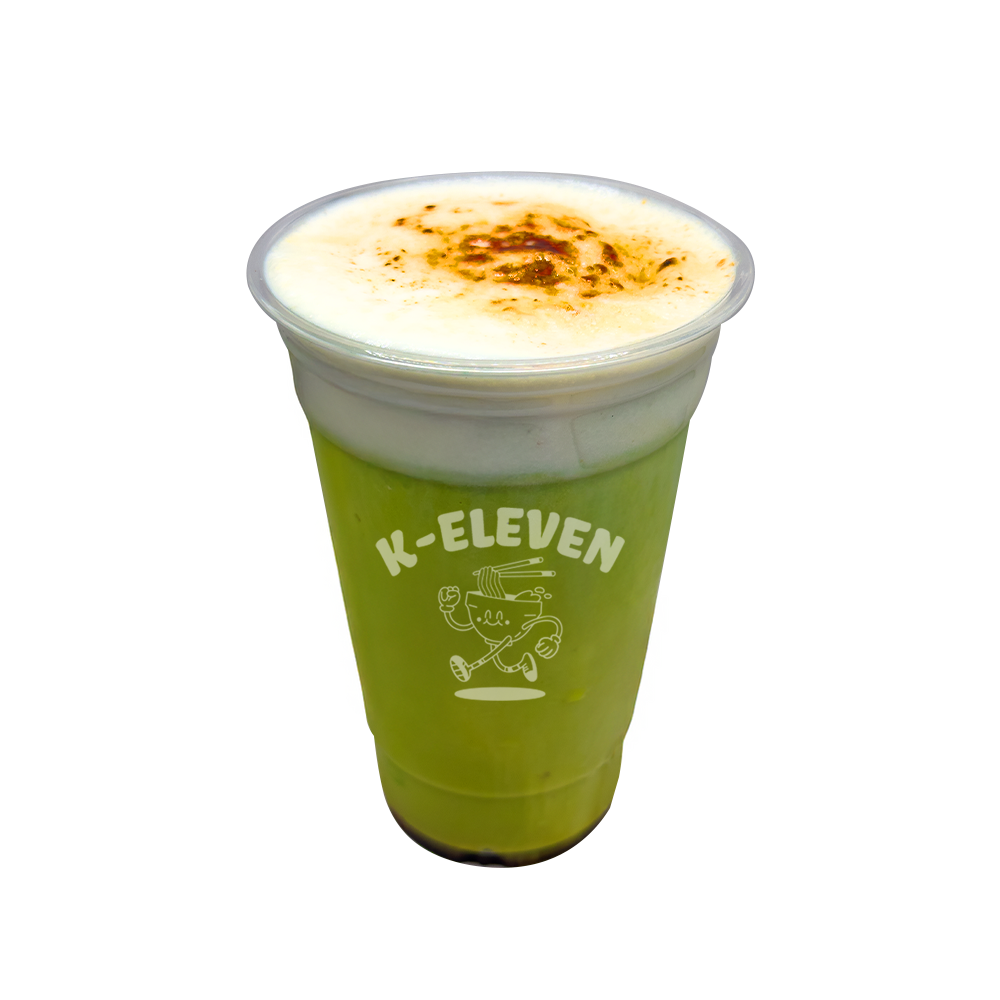 Matcha Brownsugar Creme Brûlée