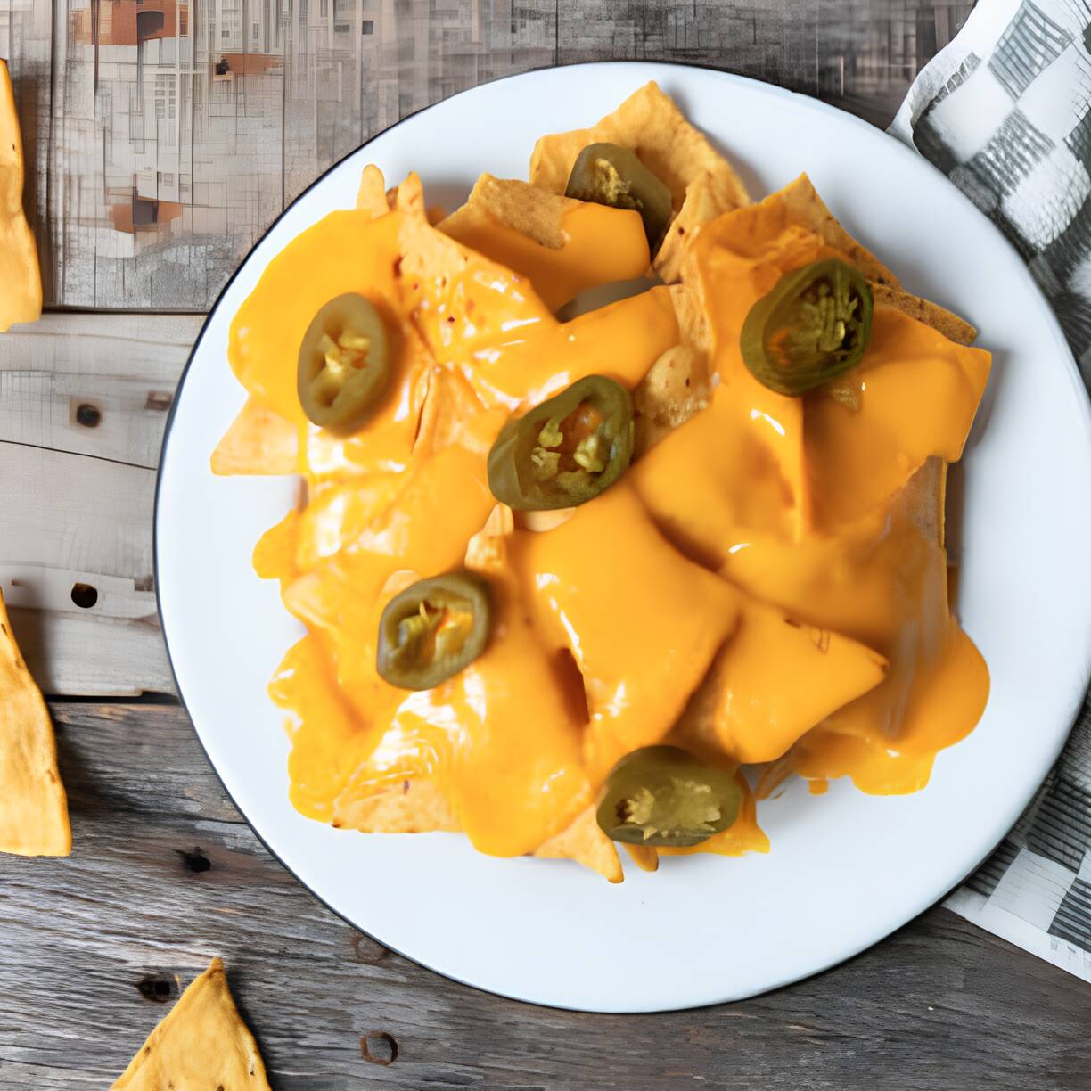 Combo Nachos + Agua Fresca Litro