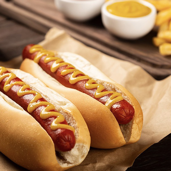 HOT DOG TRES PIEZAS, Sin Verdura